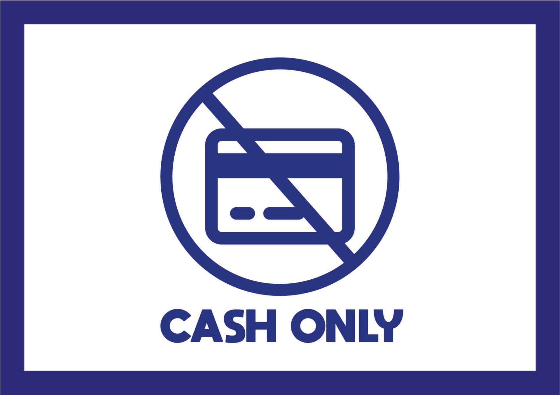 Cash Only 2