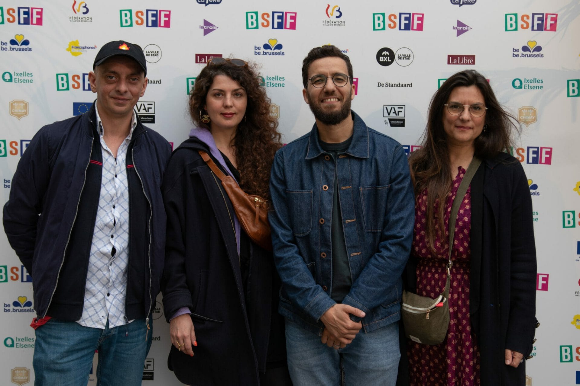 BSFF 2023 - Day 11 - Closing Ceremony - Next Generation Competition Jury : Ben Vandendaele, Aurélie Reinhorn, Ish Ait Hamout, Coralie Amédéo